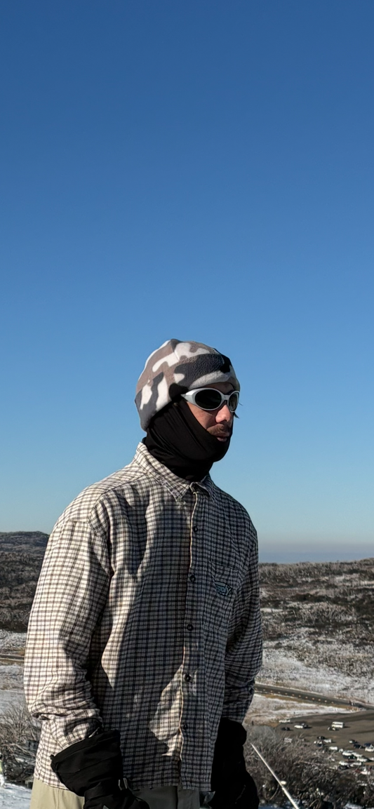 Grey Camo Beanie