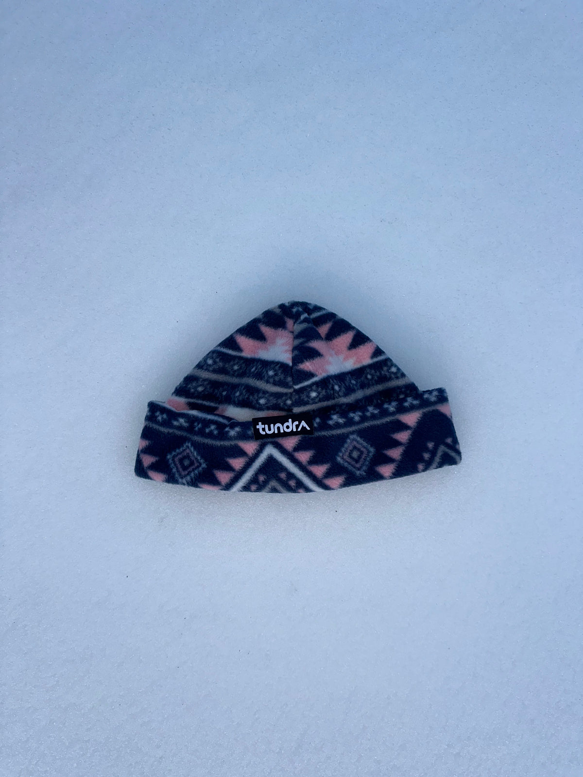 Pink/Blue Aztec Beanie