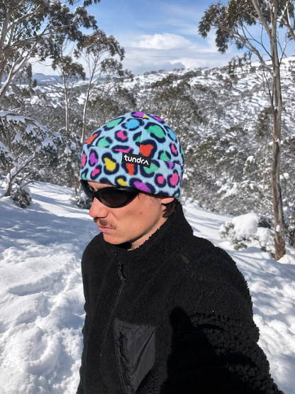 Rainbow Leopard Beanie