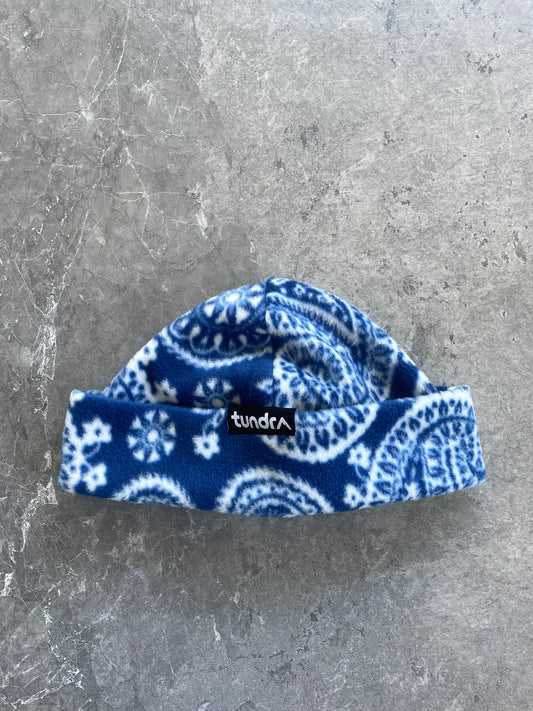 Blue Bandana Beanie