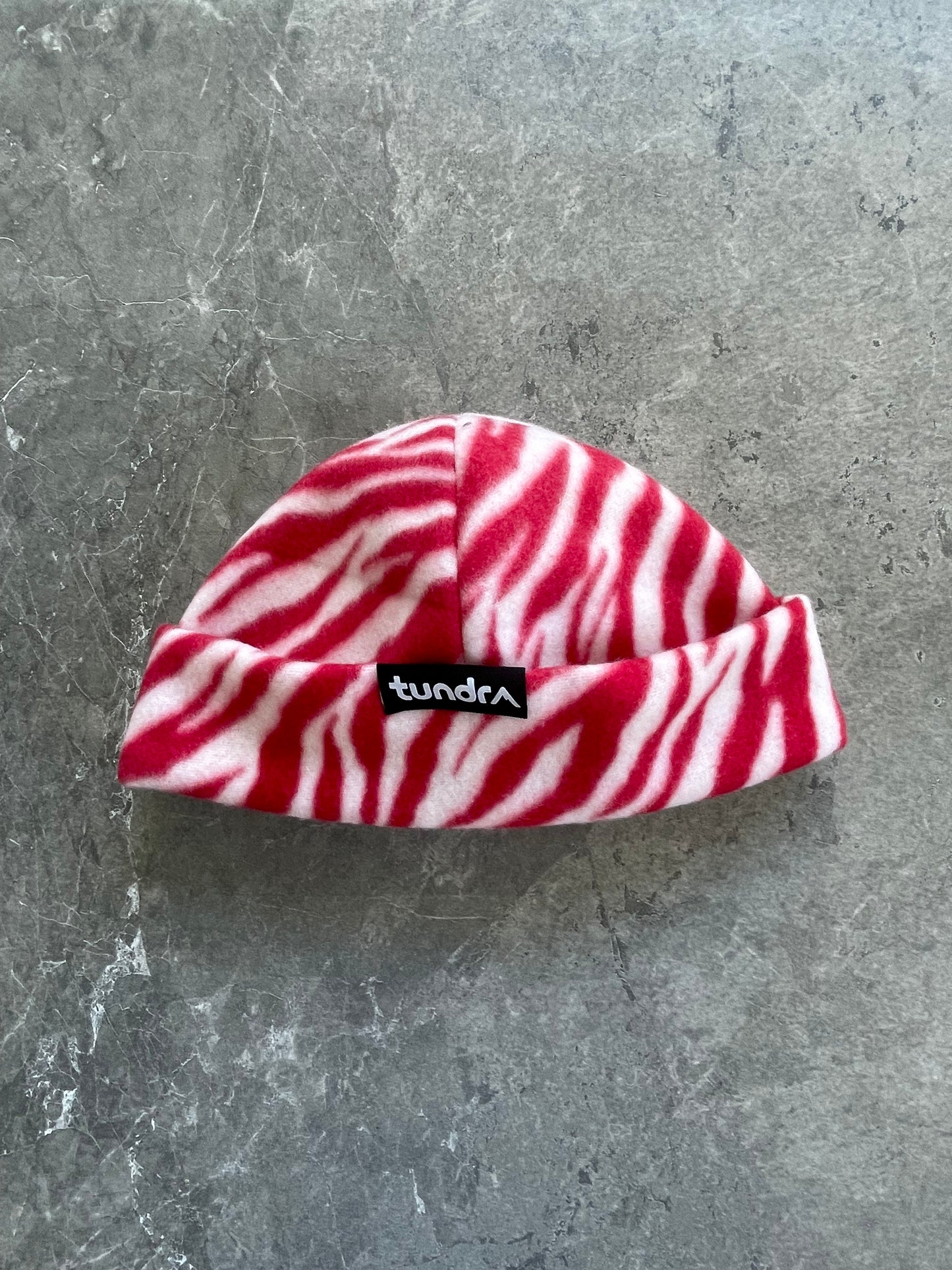 Red Zebra Beanie