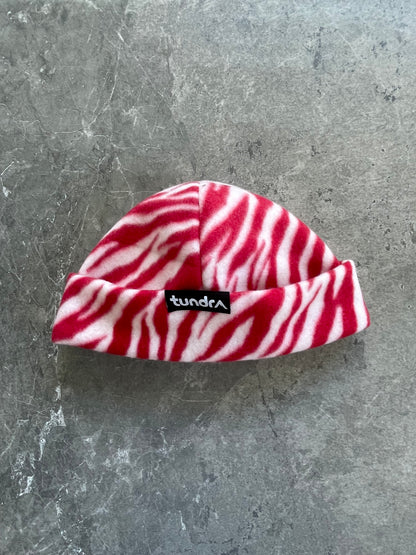 Red Zebra Beanie