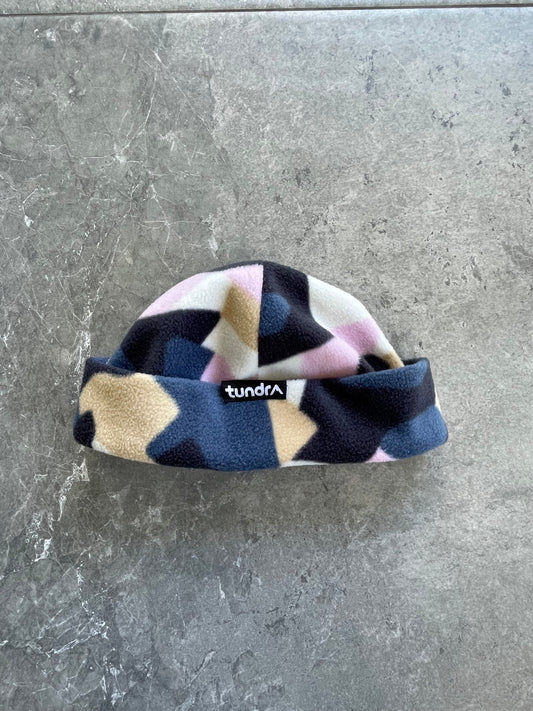 Blue and Pink Camo Beanie