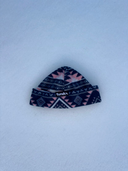 Pink/Blue Aztec Beanie