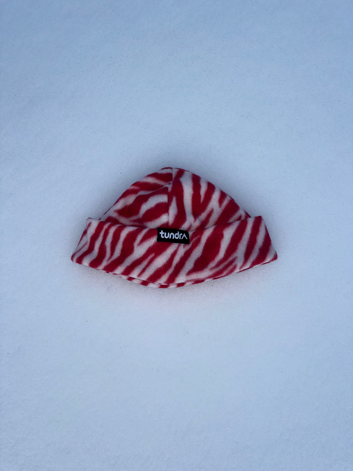 Red Zebra Beanie