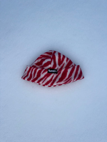 Red Zebra Beanie